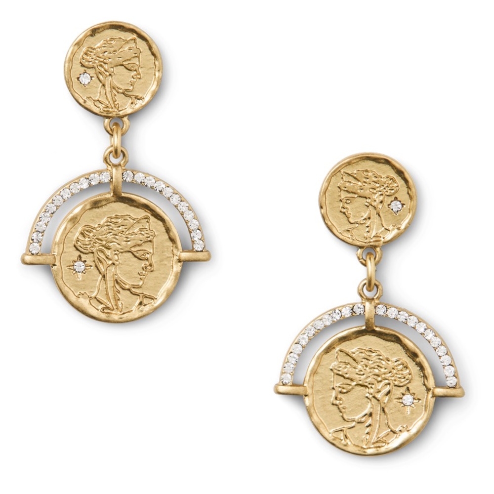 Cabi Spring 25 Medallion Earrings